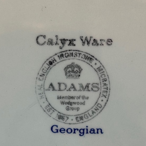 Calyx Ware Adams Member Wedgewood Group Light Blue Dinner Plates - Set of 2 - Picture 3 of 4